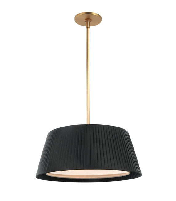 Pendants Drum Shade by Maxilite ( 501 | MX 2019-07R18 Ruban ) 