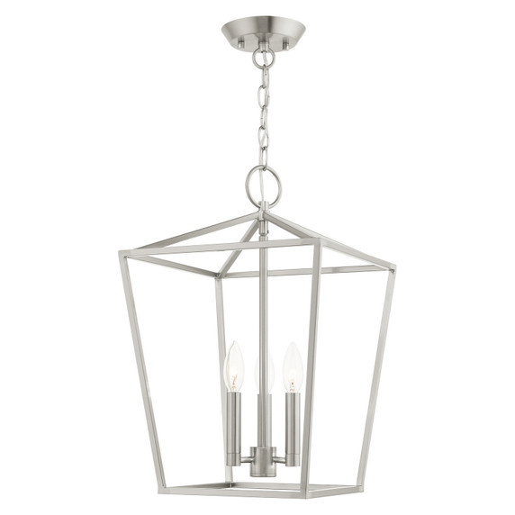Semi-Flush Mts. Cage by Livex Lighting ( 107 | 49433-91 Devone ) 