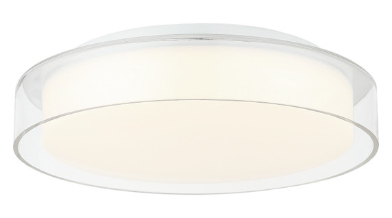 Flush Mounts Drum Shade by Matteo Lighting ( 423 | M14614WHCL Callum ) 
