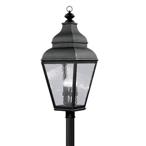 Exterior Post/Pier Head by Livex Lighting ( 107 | 2608-04 Exeter ) 
