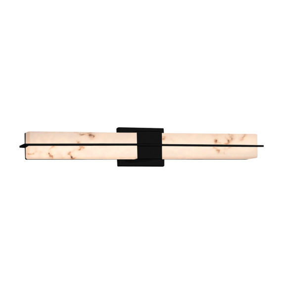 Bathroom Fixtures Cylindrical / Linear by Justice Designs ( 102 | FAL-9055-MBLK LumenAria ) 