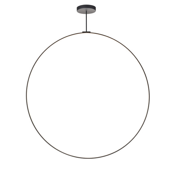 Pendants Ring/Halo by Kuzco Lighting ( 347 | PD82572-BK-UNV-010 Cirque ) 