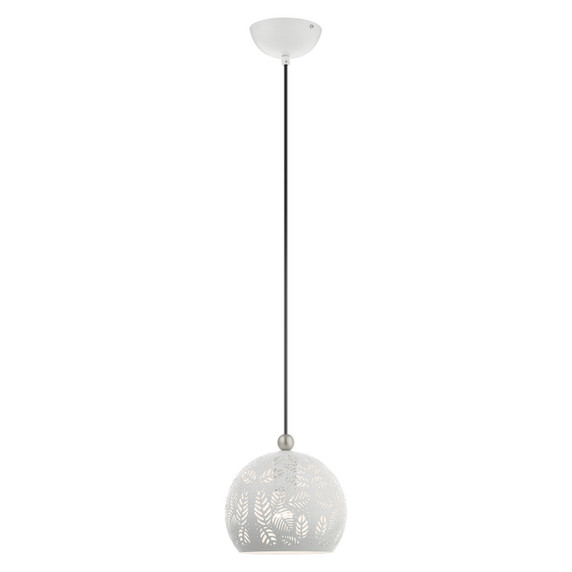 Mini Pendants Metal Shade by Livex Lighting ( 107 | 49541-03 Chantilly ) 