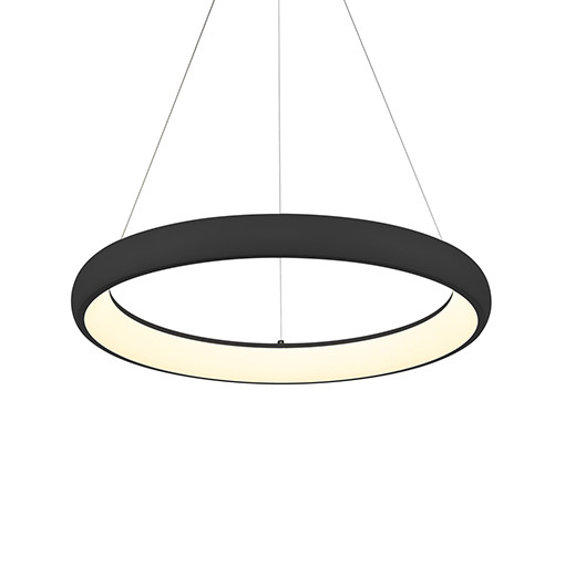 Foyer/Hall Lanterns Open Frame by Kuzco Lighting ( 347 | PD82724-BK Cortana ) 