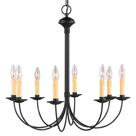 Mid. Chandeliers Candle by Livex Lighting ( 107 | 4458-04 Heritage ) 