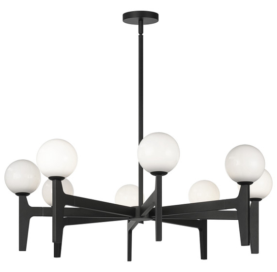 Mid. Chandeliers Glass Up by Matteo Lighting ( 423 | C34908MBOP Scriben ) 