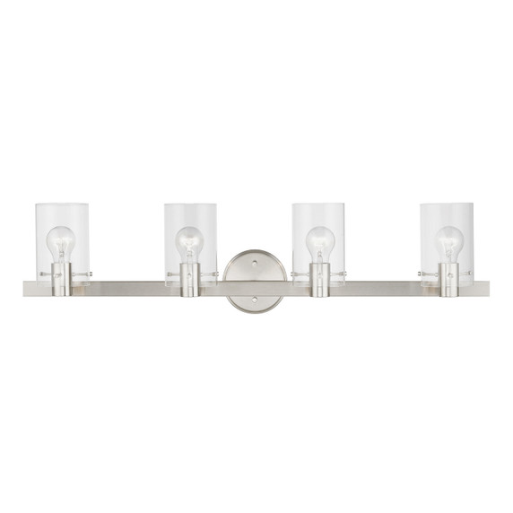 Bathroom Fixtures Four Lights by Livex Lighting ( 107 | 17234-91 Munich ) 