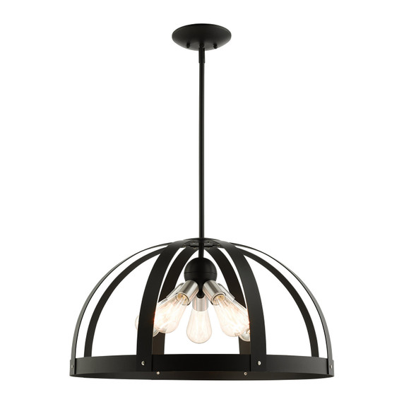 Pendants Open Frame by Livex Lighting ( 107 | 49645-14 Stoneridge ) 