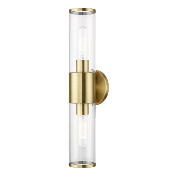 Bathroom Fixtures Cylindrical / Linear by Livex Lighting ( 107 | 17282-01 Banca ) 