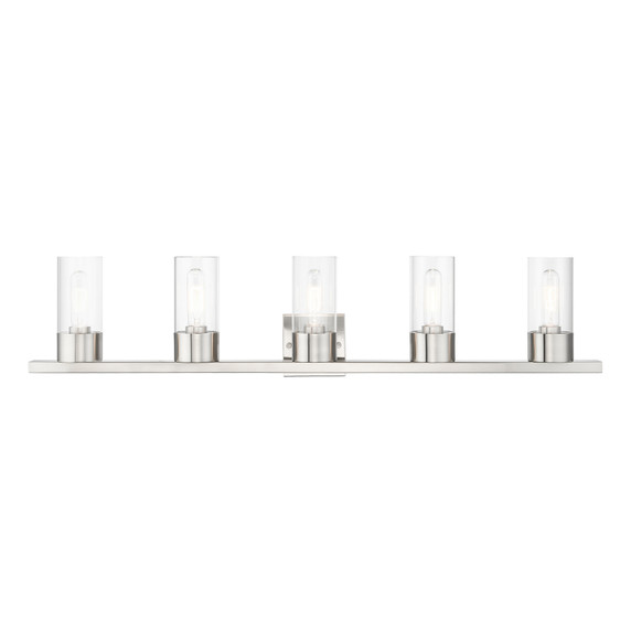 Bathroom Fixtures Five+Lights by Livex Lighting ( 107 | 17315-91 Carson ) 
