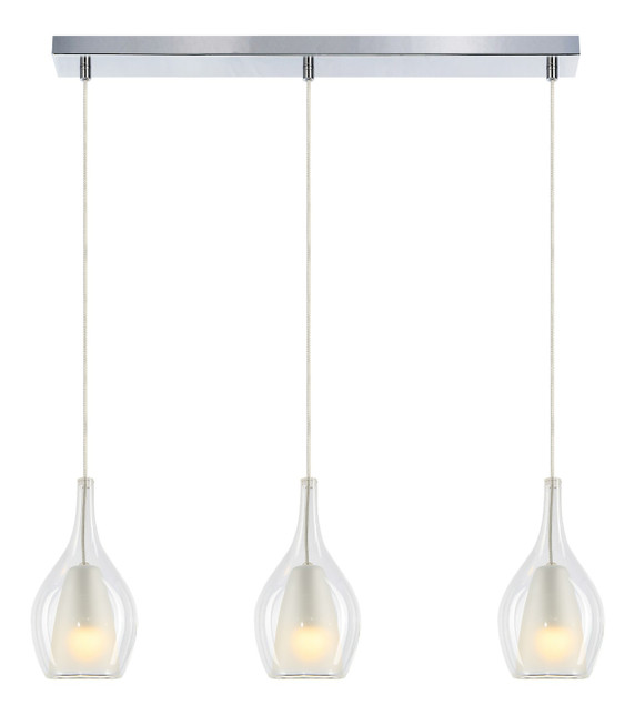 Linear/Island Multi-port/Cascade by Matteo Lighting ( 423 | C37513CHCL Jericho ) 