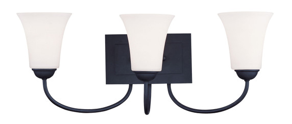 Bathroom Fixtures Three Lights by Livex Lighting ( 107 | 6483-04 Ridgedale ) 