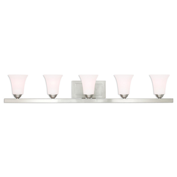 Bathroom Fixtures Five+Lights by Livex Lighting ( 107 | 6485-91 Ridgedale ) 
