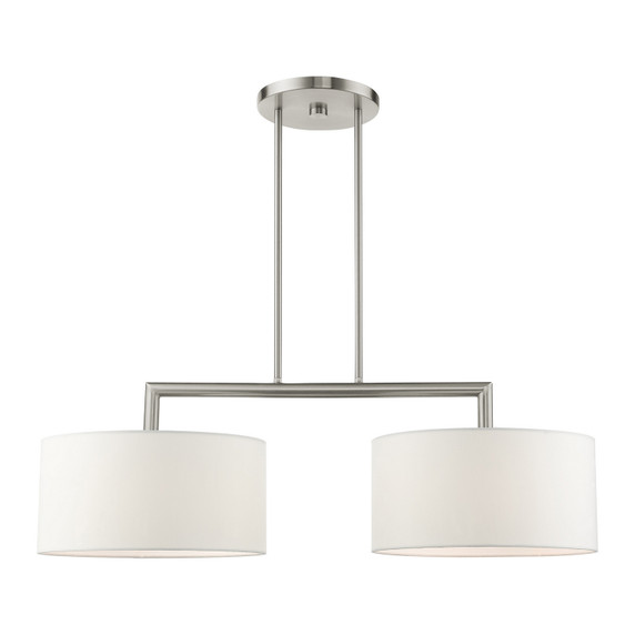 Linear/Island 2 Light Bar by Livex Lighting ( 107 | 45492-91 Meridian ) 