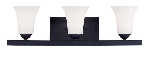 Bathroom Fixtures Three Lights by Livex Lighting ( 107 | 6493-04 Ridgedale ) 
