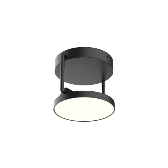 Semi-Flush Mts. Glass Down by Kuzco Lighting ( 347 | SF72205-BK-UNV Novel ) 