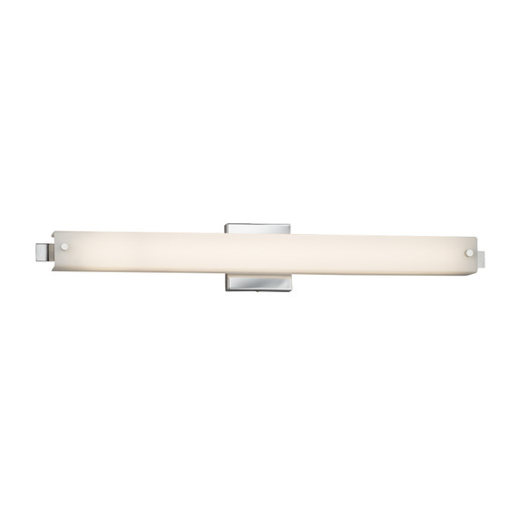 Bathroom Fixtures Cylindrical / Linear by Justice Designs ( 102 | FSN-8685-OPAL-CROM Fusion ) 