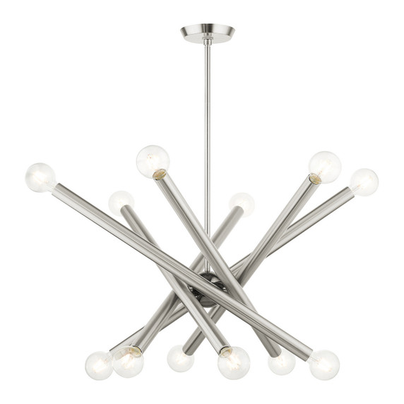 Mid. Chandeliers Starburst by Livex Lighting ( 107 | 45586-91 Stafford ) 