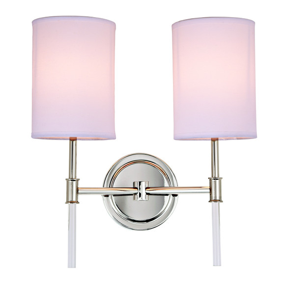 Sconces Double Candle by JVI Designs ( 261 | 1266-15 Hudson ) 