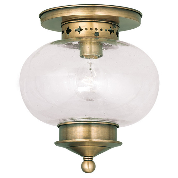 Semi-Flush Mts. Bowl Style by Livex Lighting ( 107 | 5036-01 Harbor ) 