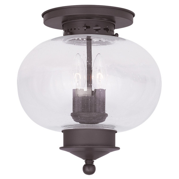 Semi-Flush Mts. Bowl Style by Livex Lighting ( 107 | 5037-07 Harbor ) 