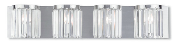 Bathroom Fixtures Four Lights by Livex Lighting ( 107 | 50534-91 Ashton ) 