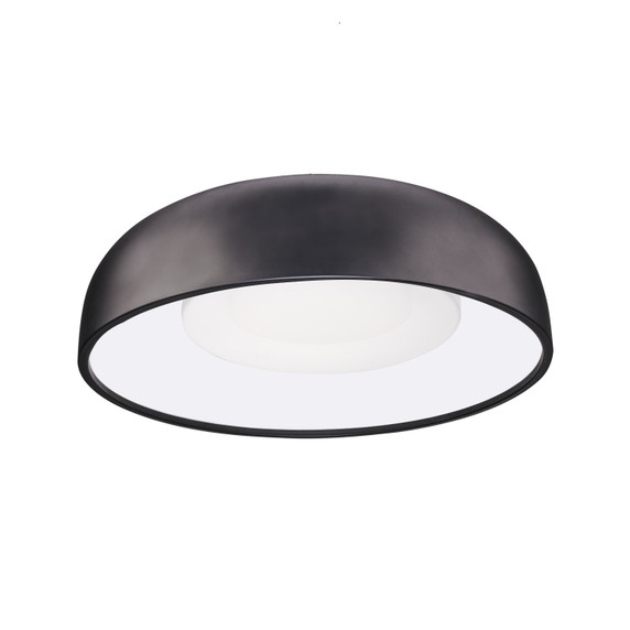 Flush Mounts Glass Down by Kuzco Lighting ( 347 | FM13120-BK-5CCT Beacon ) 
