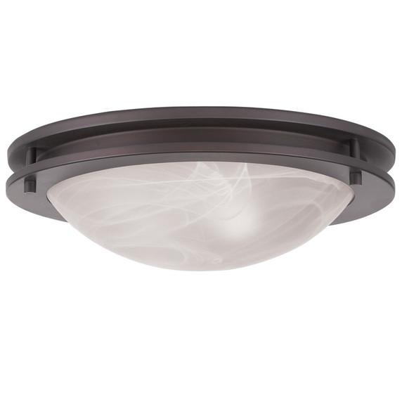 Flush Mounts Bowl Style by Livex Lighting ( 107 | 7058-07 Ariel ) 