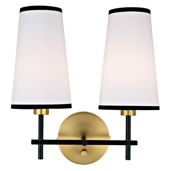 Sconces Double Candle by JVI Designs ( 261 | 1276-10 Bellevue ) 