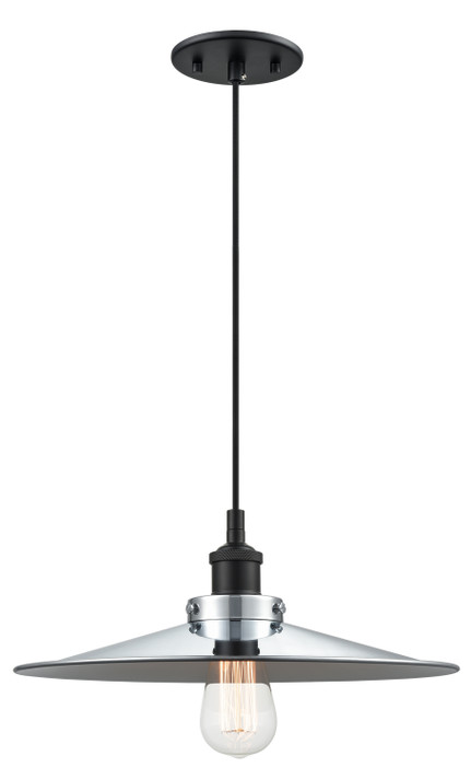 Pendants Metal Shade by Matteo Lighting ( 423 | C46113BKCH Bulstrode'S Workshop ) 