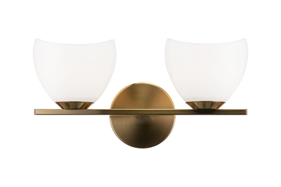 Bathroom Fixtures Two Lights by Matteo Lighting ( 423 | S04202AGOP Uptowne ) 