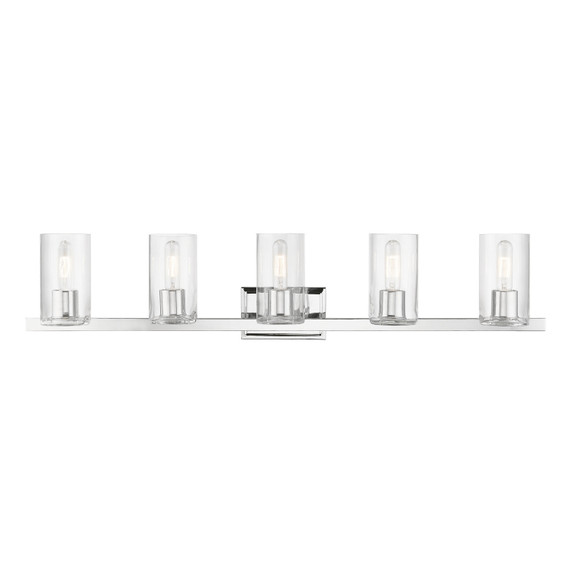 Bathroom Fixtures Five+Lights by Livex Lighting ( 107 | 18035-05 Clarion ) 