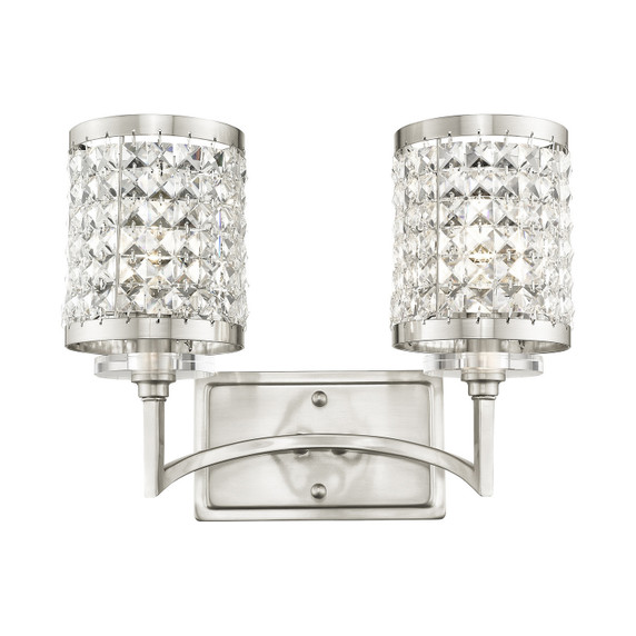 Bathroom Fixtures Two Lights by Livex Lighting ( 107 | 50562-91 Grammercy ) 