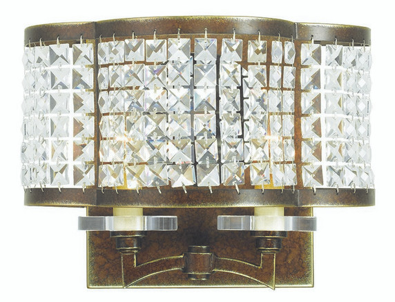 Sconces Double Candle by Livex Lighting ( 107 | 50568-64 Grammercy ) 