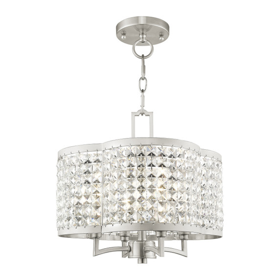 Mini Chandeliers Candle by Livex Lighting ( 107 | 50574-91 Grammercy ) 