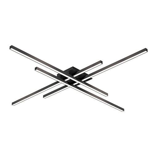 Flush Mounts Geometric/Linear by Kuzco Lighting ( 347 | FM18247-BK Vega Minor ) 