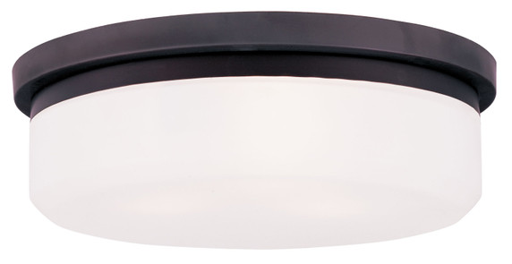 Flush Mounts Bowl Style by Livex Lighting ( 107 | 7393-07 Stratus ) 