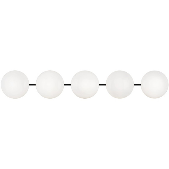 Bathroom Fixtures Five+Lights by Matteo Lighting ( 423 | S05105MBOP Pearlesque ) 