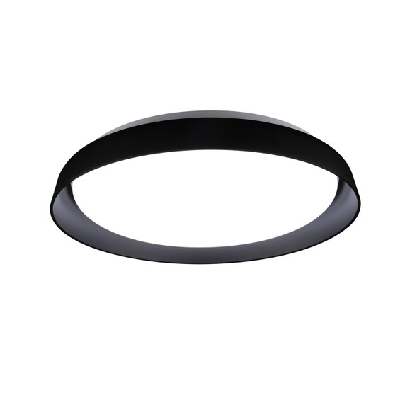 Flush Mounts Glass Down by Kuzco Lighting ( 347 | FM43117-BK-5CCT Hampton ) 