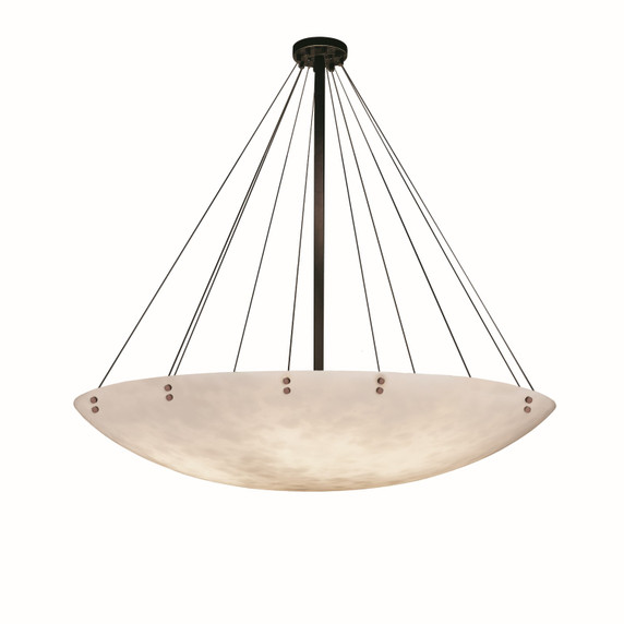 Large Chandeliers Multi-Port/Cascade by Justice Designs ( 102 | CLD-9668-35-DBRZ-F1-LED12-12000 Clouds ) 
