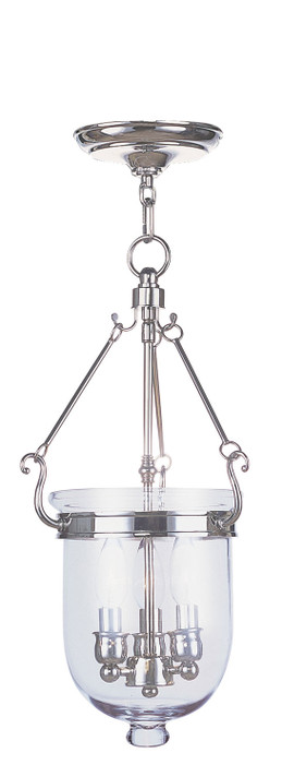 Foyer/Hall Lanterns Glass w/Frame by Livex Lighting ( 107 | 5063-35 Jefferson ) 