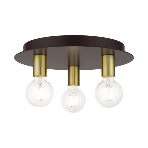Flush Mounts Multi-Port/Cluster by Livex Lighting ( 107 | 45873-07 Hillview ) 