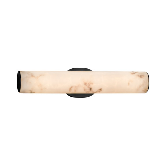 Bathroom Fixtures Cylindrical / Linear by Justice Designs ( 102 | FAL-8651-MBLK LumenAria ) 