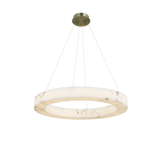 Pendants Ring/Halo by Justice Designs ( 102 | FAL-8222-BRSS LumenAria ) 