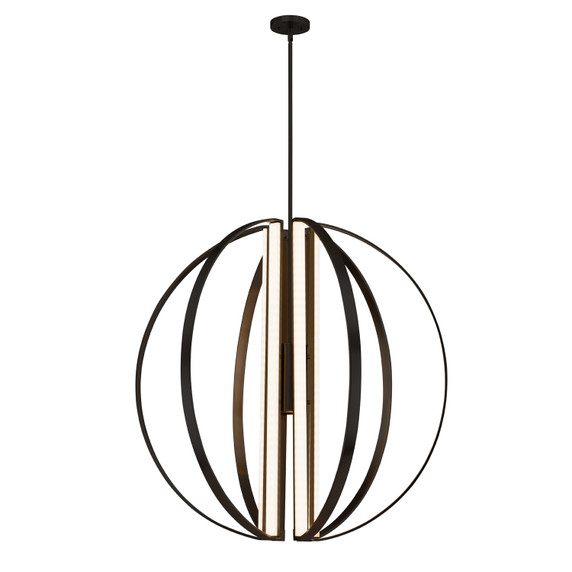 Pendants Sphere by Justice Designs ( 102 | NSH-4304-MBLK Liv ) 