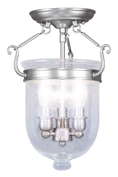 Semi-Flush Mts. Bowl Style by Livex Lighting ( 107 | 5081-91 Jefferson ) 