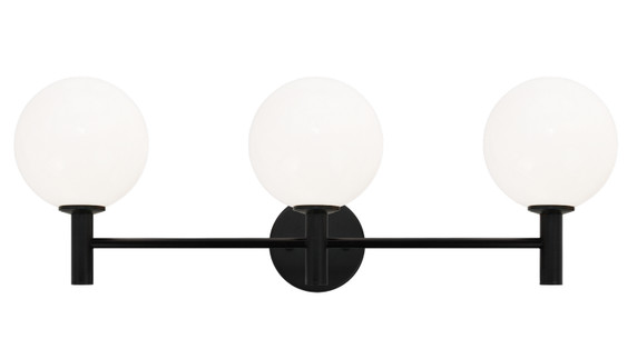 Bathroom Fixtures Three Lights by Matteo Lighting ( 423 | S06003BKOP Cosmo ) 