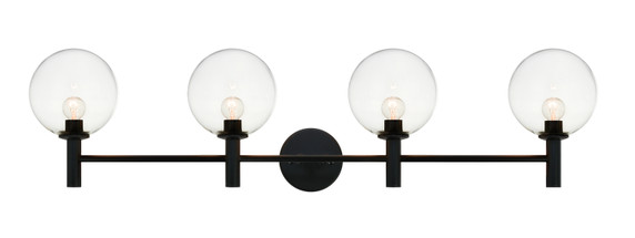 Bathroom Fixtures Five+Lights by Matteo Lighting ( 423 | S06004BKCL Cosmo ) 