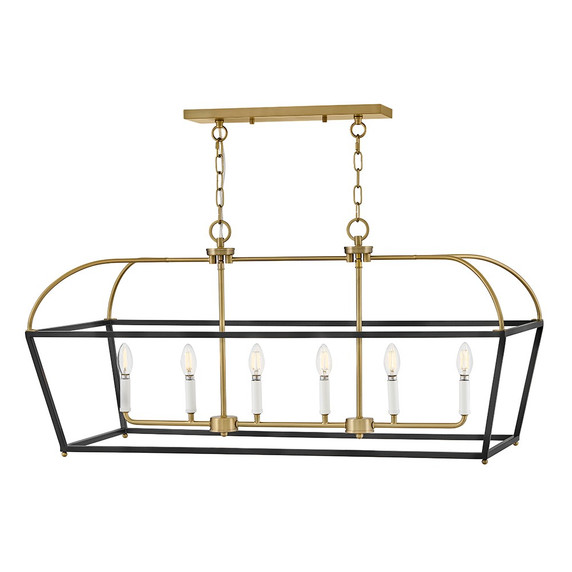 Linear/Island Open Frame by Lark ( 531 | 84275BK-LCB Tate ) 