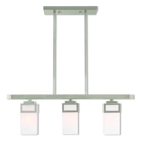 Linear/Island 3 Light Bar by Livex Lighting ( 107 | 40193-91 Harding ) 